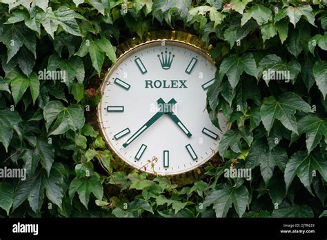 wimbledon rolex clock